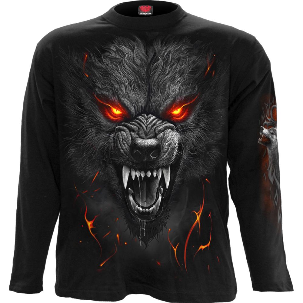 Spiral - Darkest Fear Longsleeve shirt - Zwart